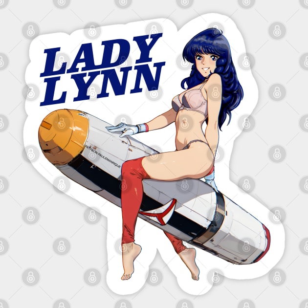 Design001 Sticker by Robotech/Macross and Anime design's